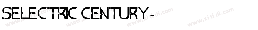 Selectric Century字体转换